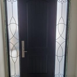fiberglass door installation