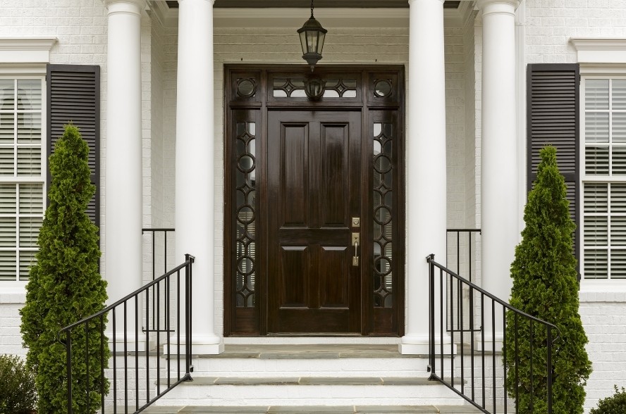 Black Fiberglass Entry Door | Luma Doors and Windows